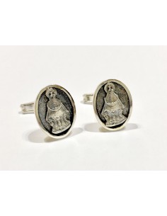 GEMELOS PLATA VIRGEN DE LA MONTAÑA
