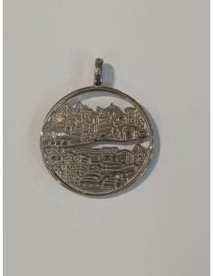 COLGANTE PLATA CÁCERES 30MM