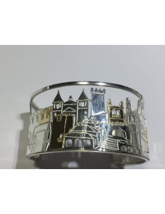 PULSERA PLATA Y ORO CACERES