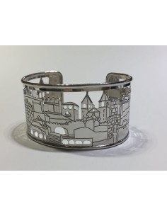 PULSERA PLATA DE LEY CIUDAD MONUMENTAL CACERES CON